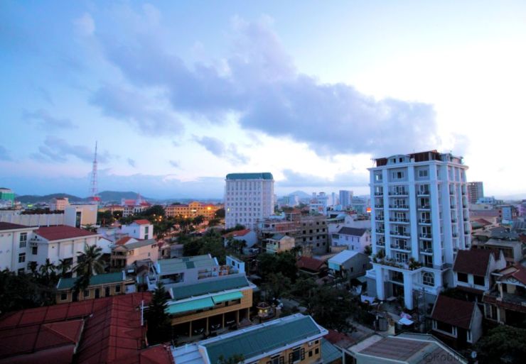 Zicht van het hotel (3)