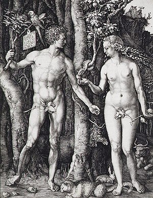 Albrecht Dürer - Adam en Eva