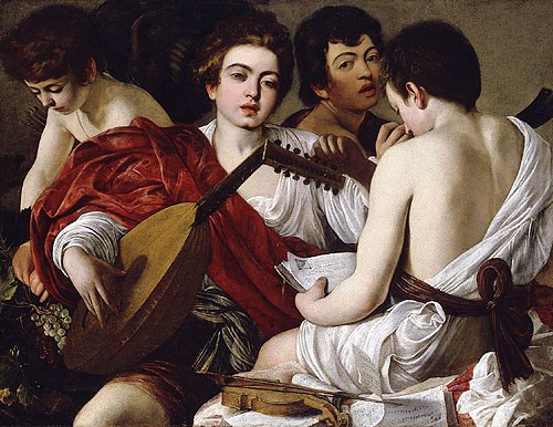 Caravaggio - De muzikanten - 1595