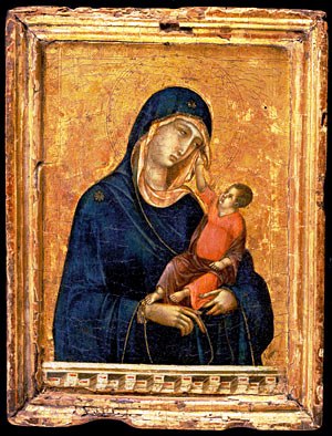 Duccio - Madonna met Kind - 1310