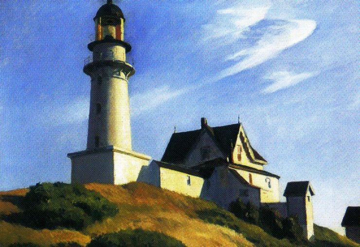 Edward Hopper - Vuurtoren met twee lichten - 1929