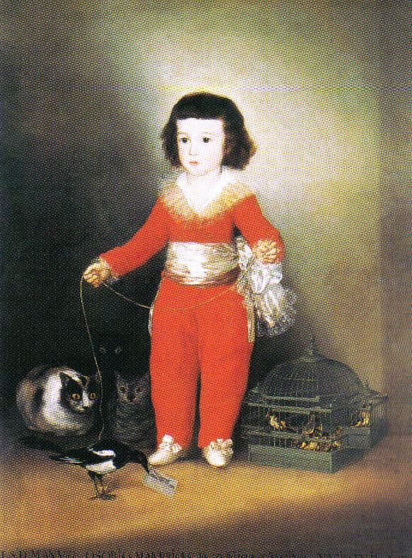 Francisco de Goya - Don Manuel Osorio Manrique de Zuñiga