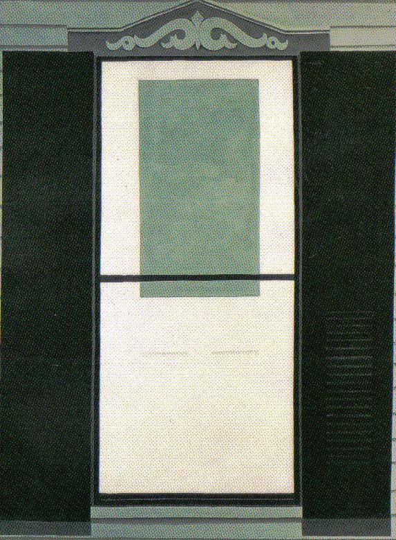 Georgia O'Keefe - Venster aan Lake George - 1929