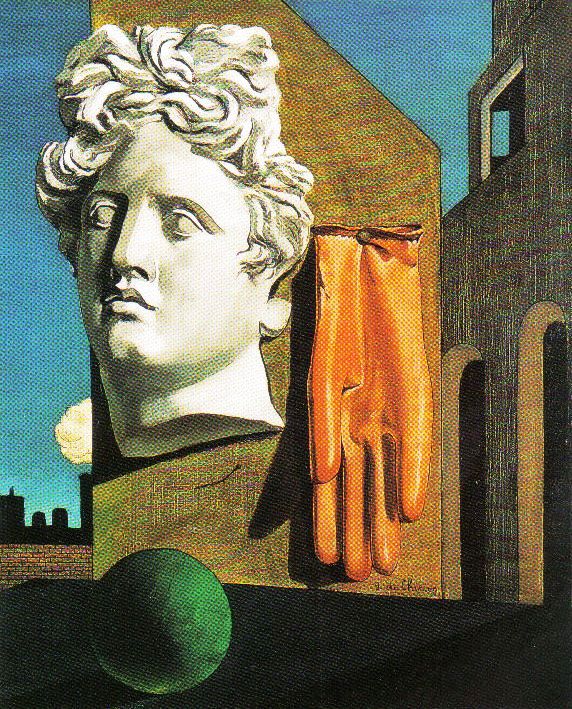 Giorgio de Chirico - Lied van de liefde - 1914
