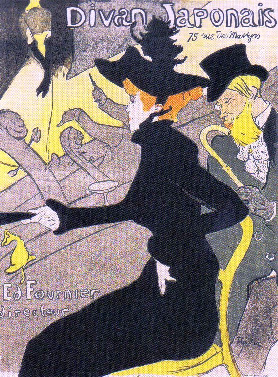 Henri de Toulouse-Lautrec - Divan Japonais - 1893