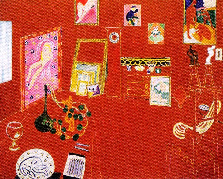 Henri Matisse - De rode studio - 1911