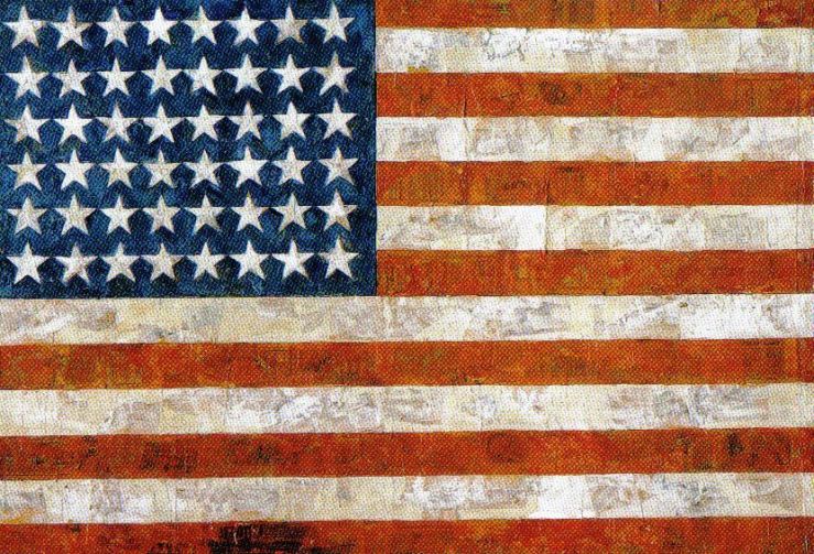 Jasper Johns - Vlag - 1955