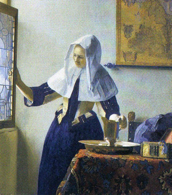 Johannes Vermeer - Meisje met waterkan - 1662