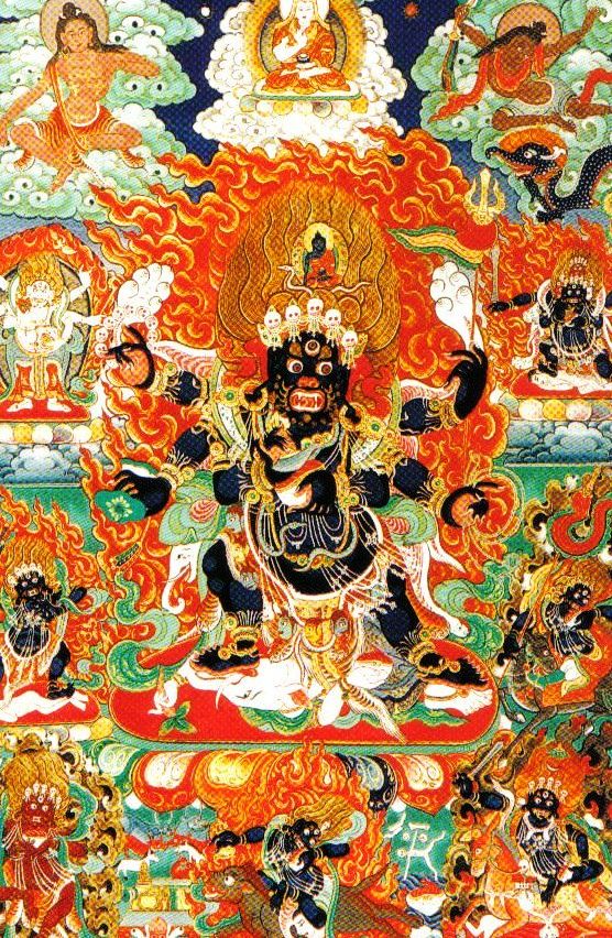 Lamatempel 09 (beschermengel Dharmapala)