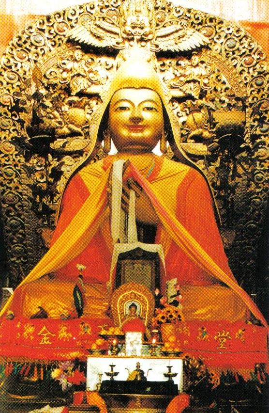 Lamatempel 14 (beeld van Tsongkhapa)