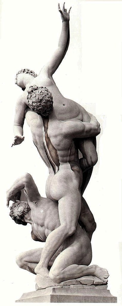 Loggia dei Lanzi 03 (Sabijnse maagdenroof)