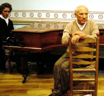 Mme Tussaud 37 (Picasso & Beethoven)