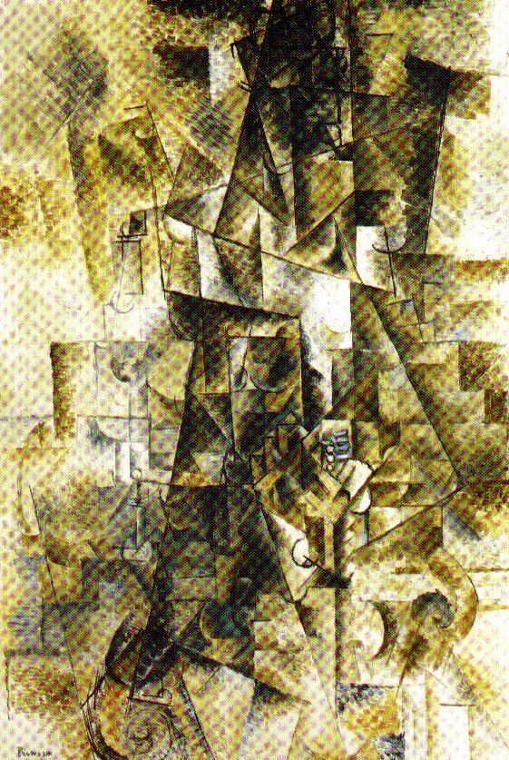 Pablo Picasso - Accordionist - 1911