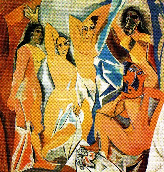 Pablo Picasso - Les demoiselles d'Avignon - 1907