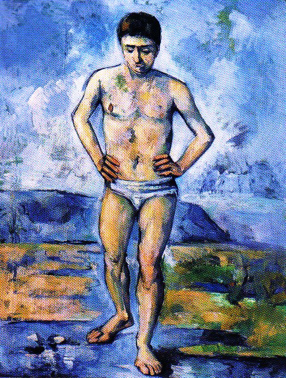 Paul Cézanne - De bader - 1885
