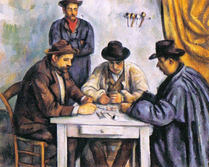 Paul Cézanne - De kaartspelers