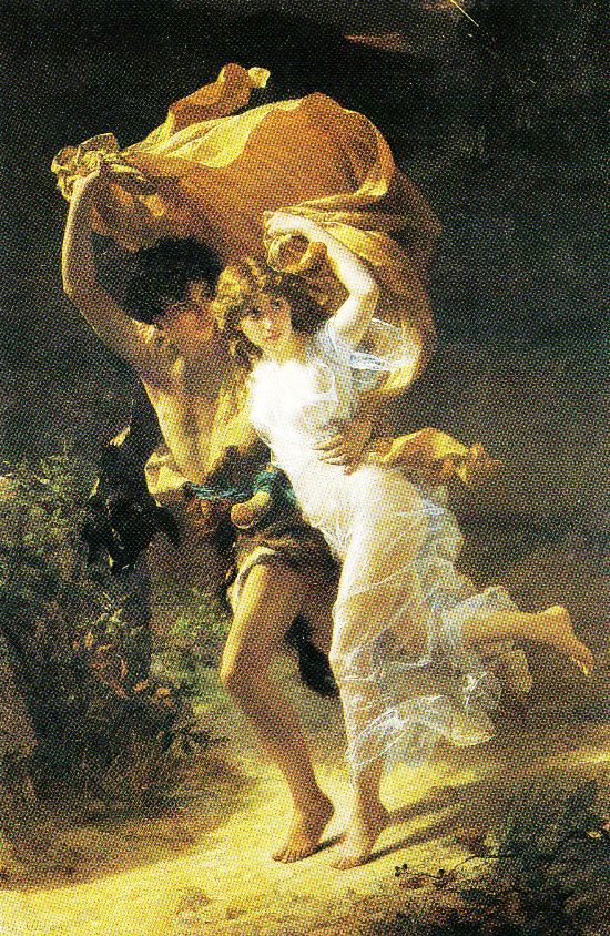 Pierre-Auguste Cot -  De storm - 1880