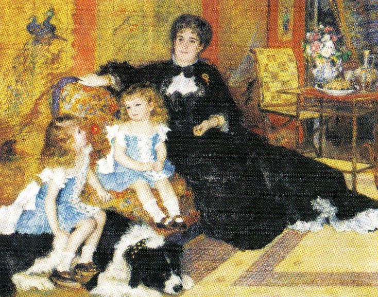 Pierre Auguste Renoir - Madame Georges Charpentier en haar kinderen - 1878