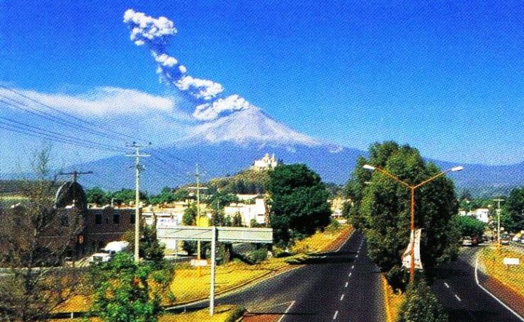 Popocatépetl-vulkaan 02