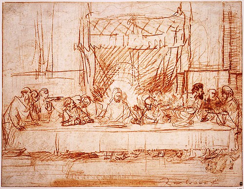 Rembrandt van Rijn - Laatste Avondmaal - 1634