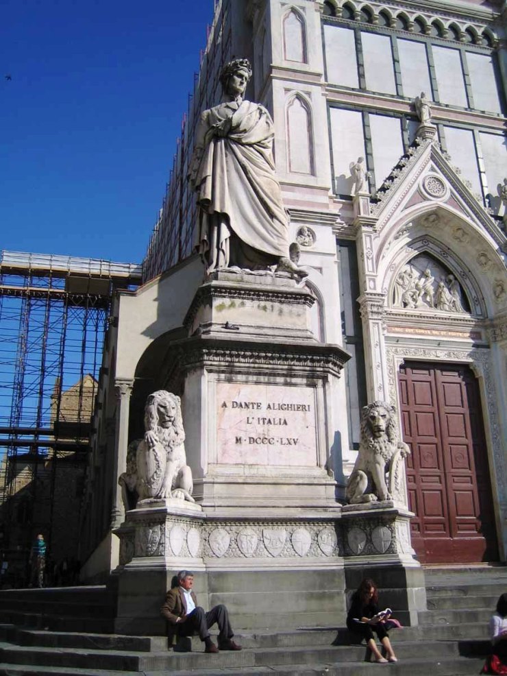 Santa Croce 04 (beeld van Dante)