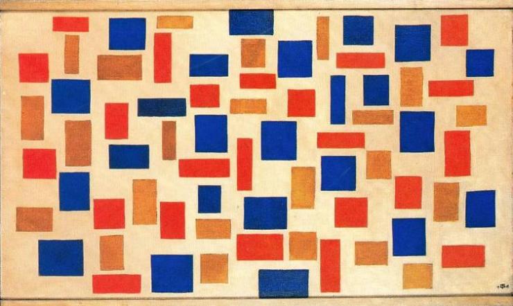 Theo van Doesburg - Composition XI - 1918