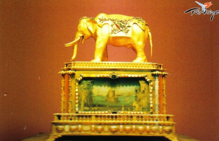 Topkapi-paleis 18 (gouden muziekdoos)