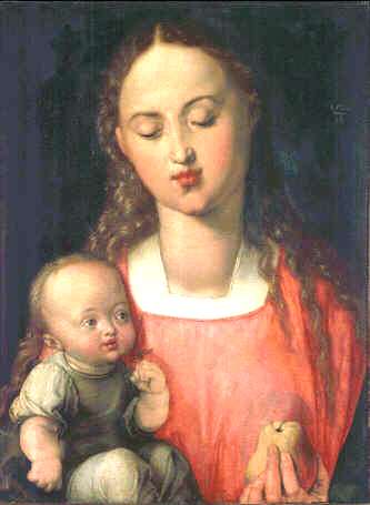 Uffizi 02 (Albrecht Dürer - Madonna met Kind)