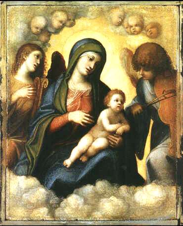 Uffizi 10 (Correggio - Madonna en Kind)