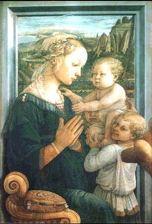 Uffizi 13 (Filippo Lippi - Madonna en Kind)