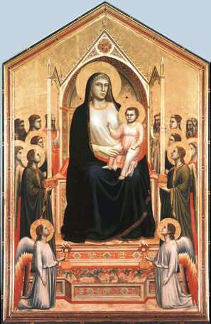 Uffizi 17 (Giotto - Ognissanti Madonna)