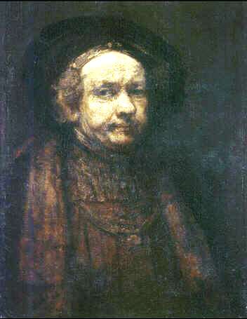 Uffizi 36 (Rembrandt van Rijn - Zelfportret als oude man)