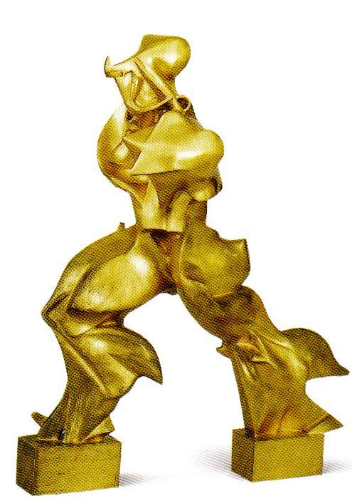 Umberto Boccioni - Continuïteit in de ruimte - 1913