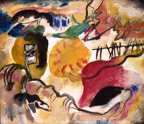 Vassily Kandinsky - De tuin der liefde - 1912
