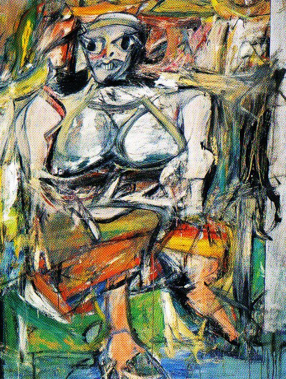 Willem de Kooning - Vrouw I - 1952