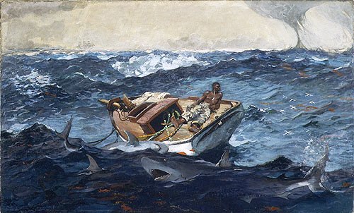 Winslow Homer - De Golfstroom - 1899