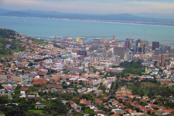 Tafelberg 05 (zicht op Kaapstad)