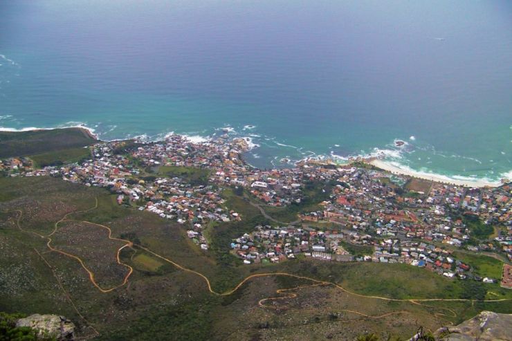 Tafelberg 08 (zicht op Kaapstad)